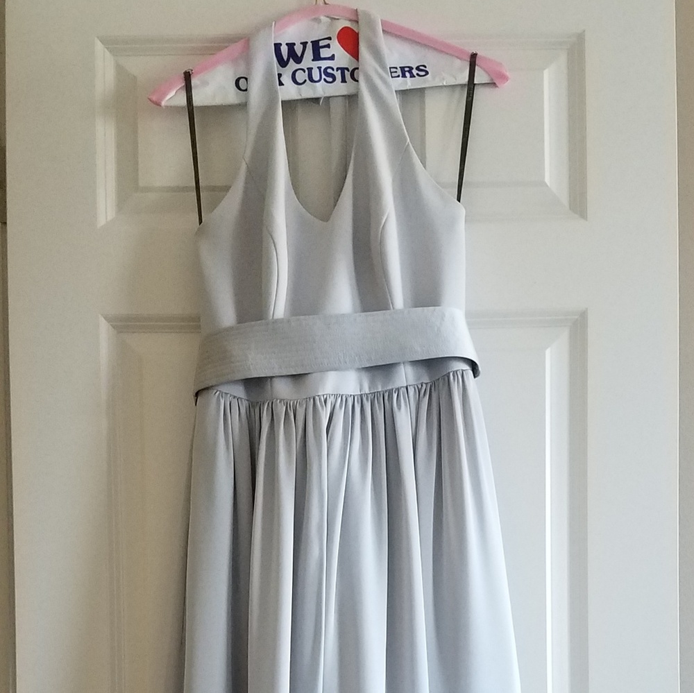 Vera Wang White Bridesmaid Dress